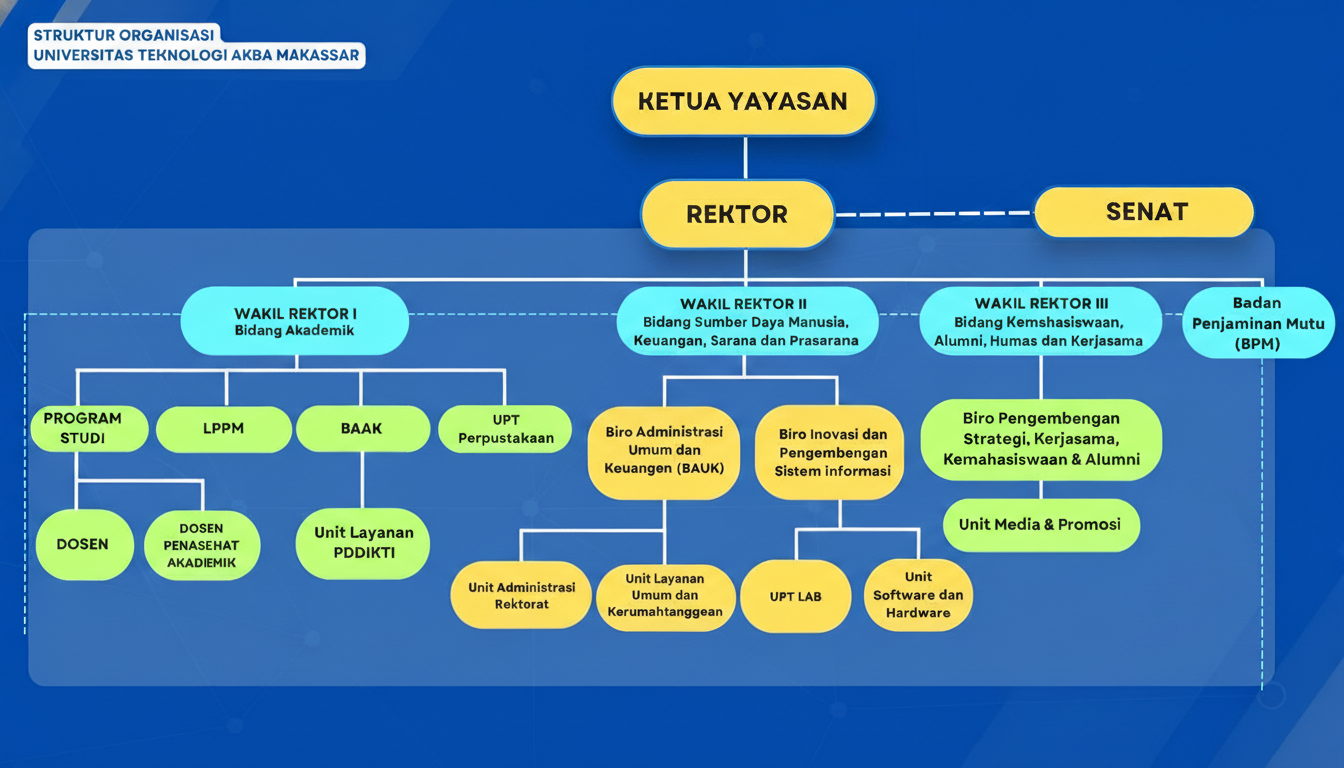 Struktur Organisasi UNITAMA